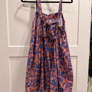 Universal Thread Kids Dress in Blue and Orange